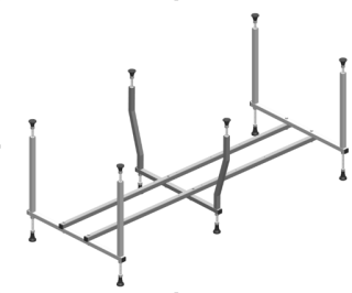 Каркас для ванны Alex Baitler 180х80